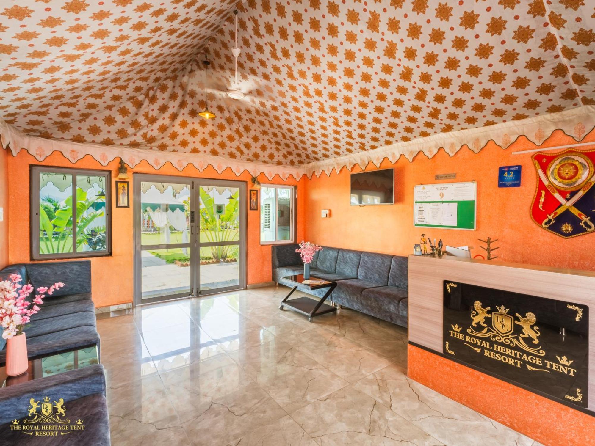 Kevadia The Royal Heritage Tent Resort- Statue Of Unity מראה חיצוני תמונה