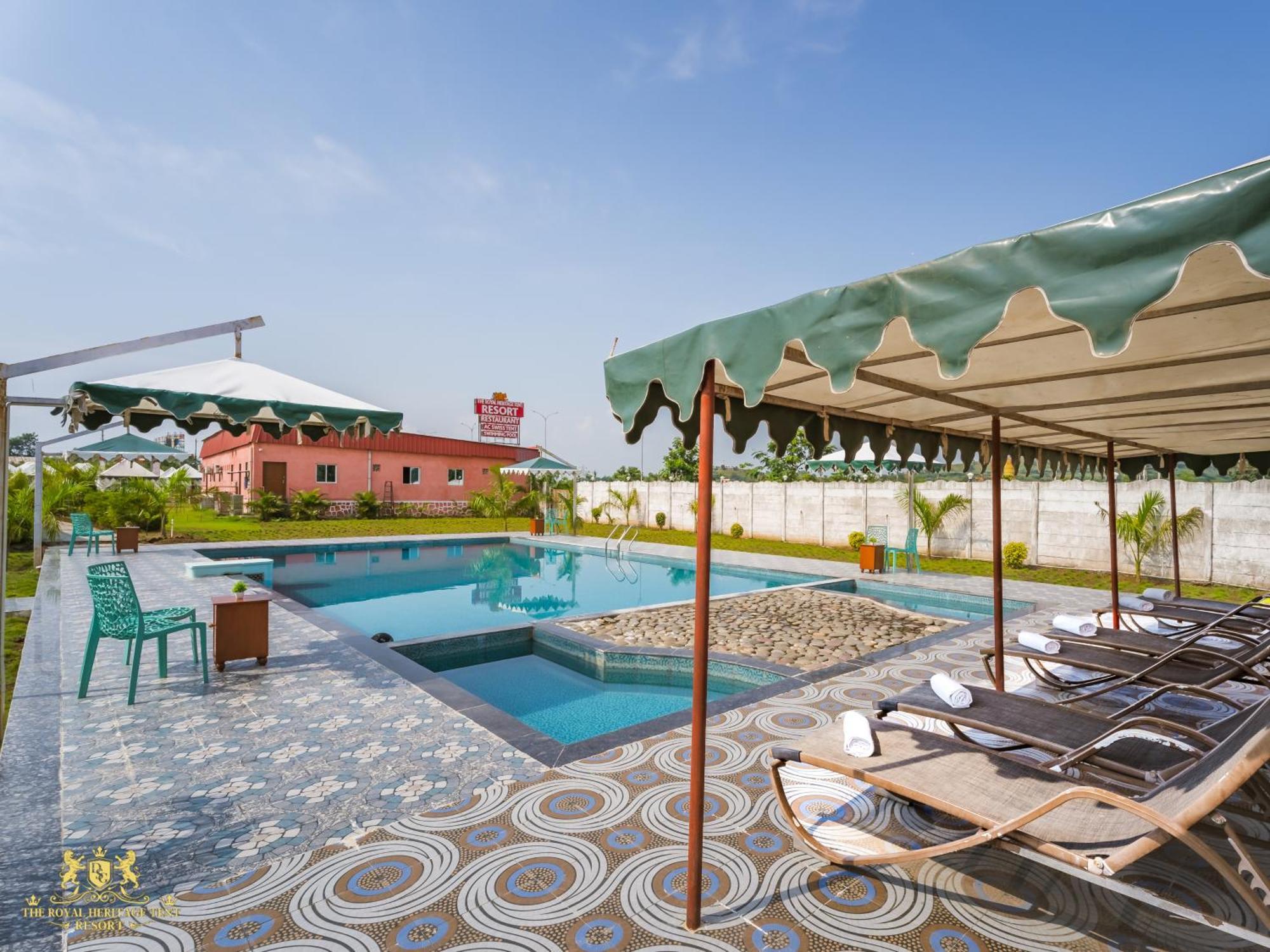Kevadia The Royal Heritage Tent Resort- Statue Of Unity מראה חיצוני תמונה
