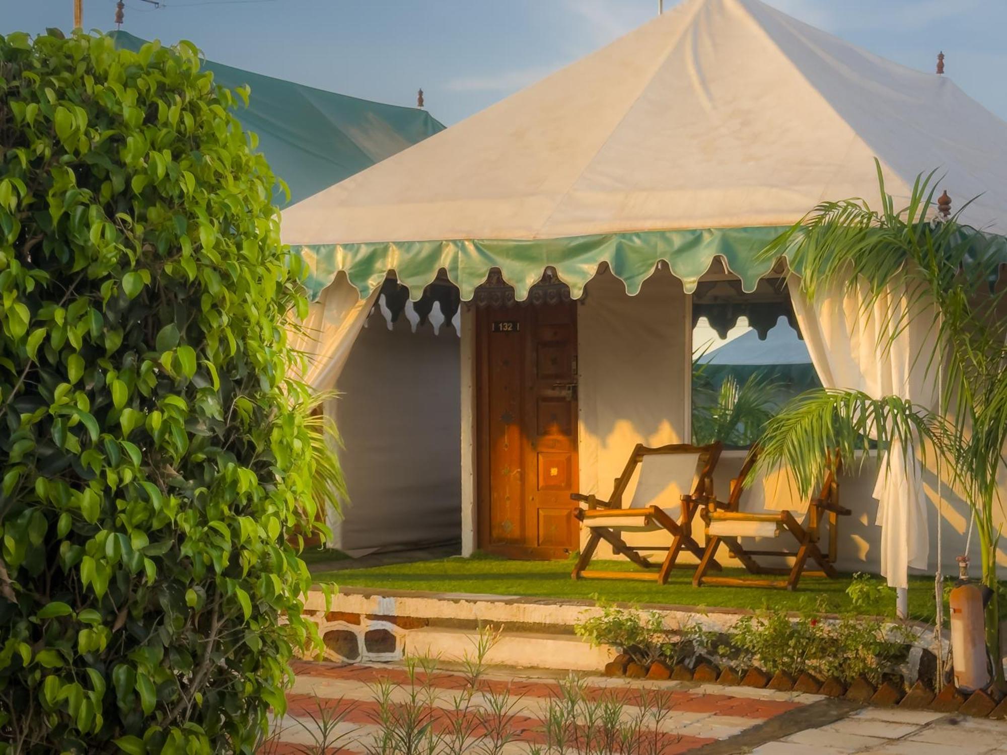 Kevadia The Royal Heritage Tent Resort- Statue Of Unity מראה חיצוני תמונה
