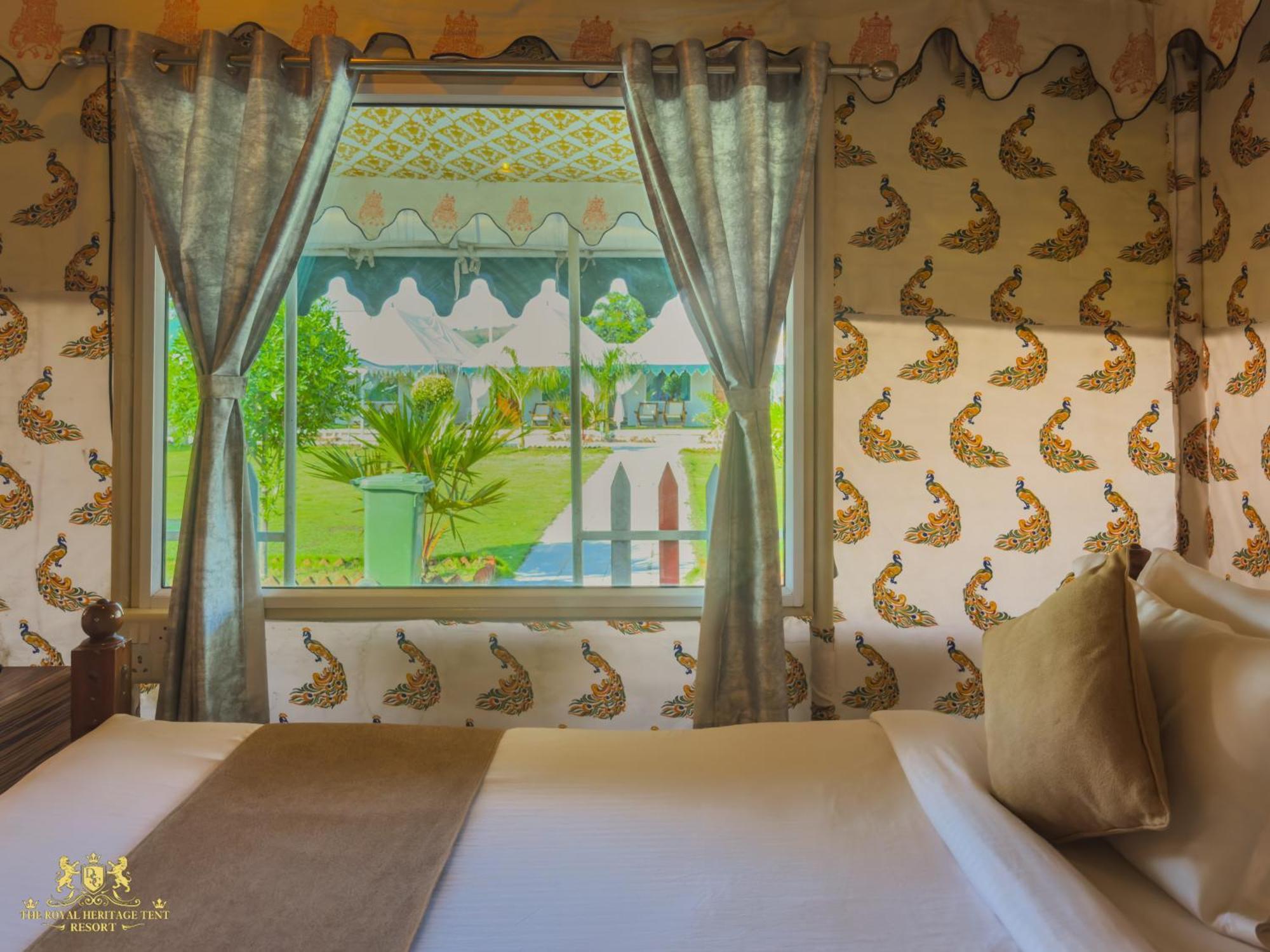 Kevadia The Royal Heritage Tent Resort- Statue Of Unity מראה חיצוני תמונה